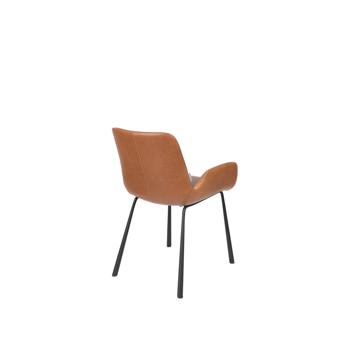 ESSZIMMERSTUHL Brit LL Braun - 2 er Set - Braun, Kunststoff (59/79/62cm) - Zuiver