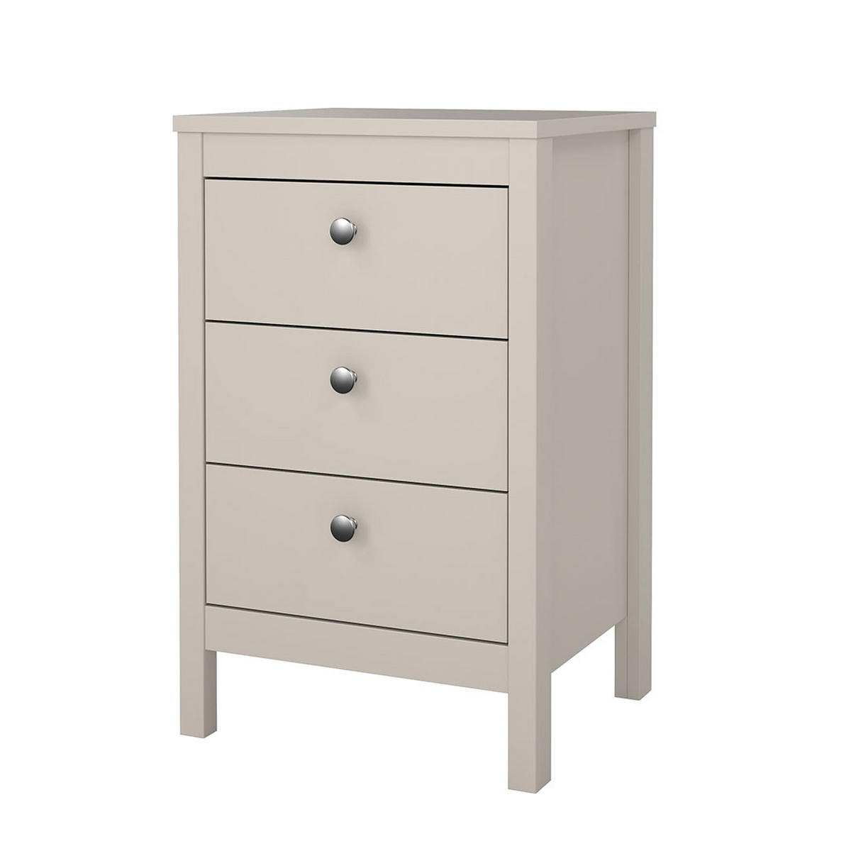 NACHTTISCH, Madrid, Kaschmir, Holzwerkstoff, 44 x 39 x 70 cm - Kaschmir, Holzwerkstoff (44/70/39cm) - ebuy24
