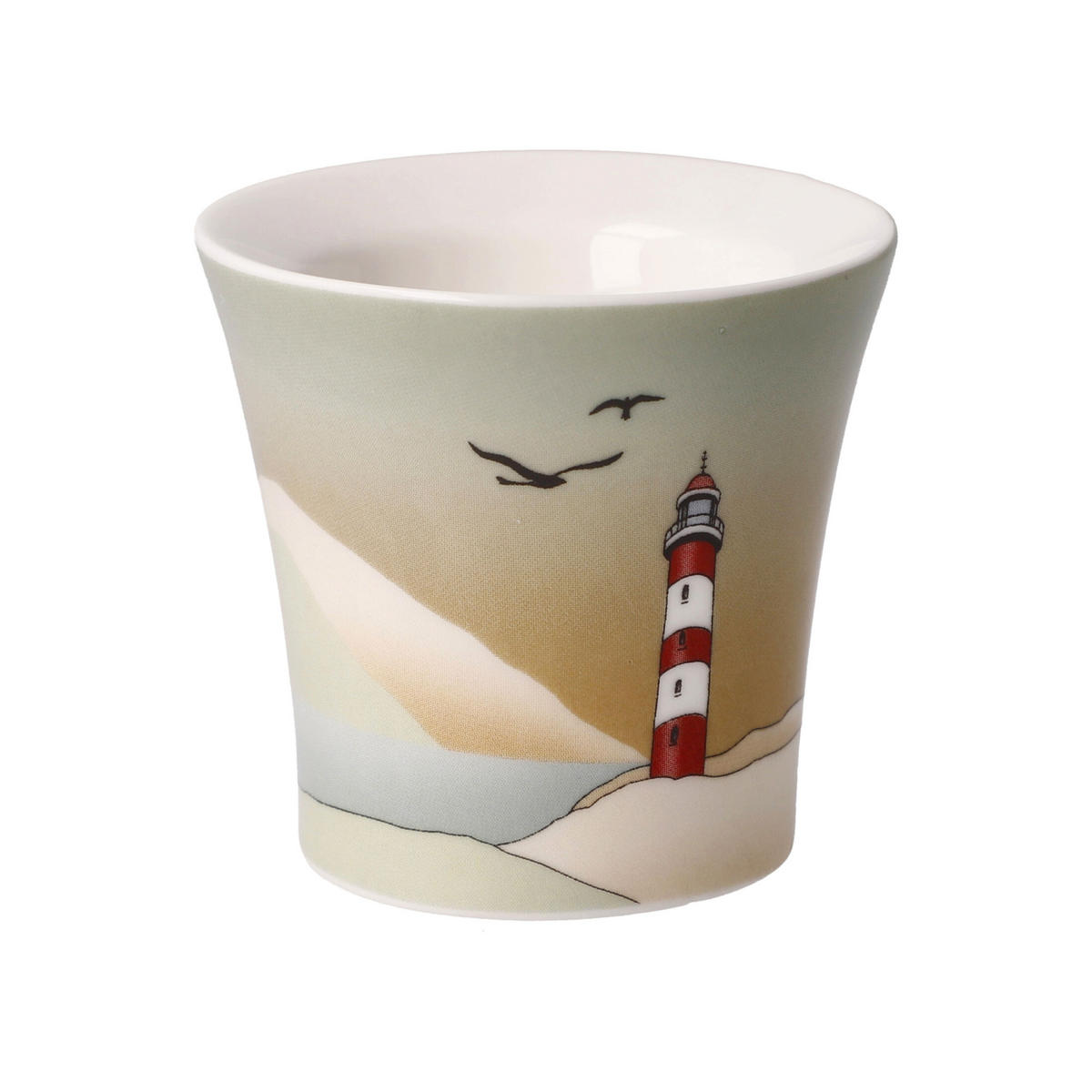EIERBECHER 2er Set Lighthouse, New Bone China, Bunt - Multicolor, Keramik (6.5/6/6.5cm) - Goebel