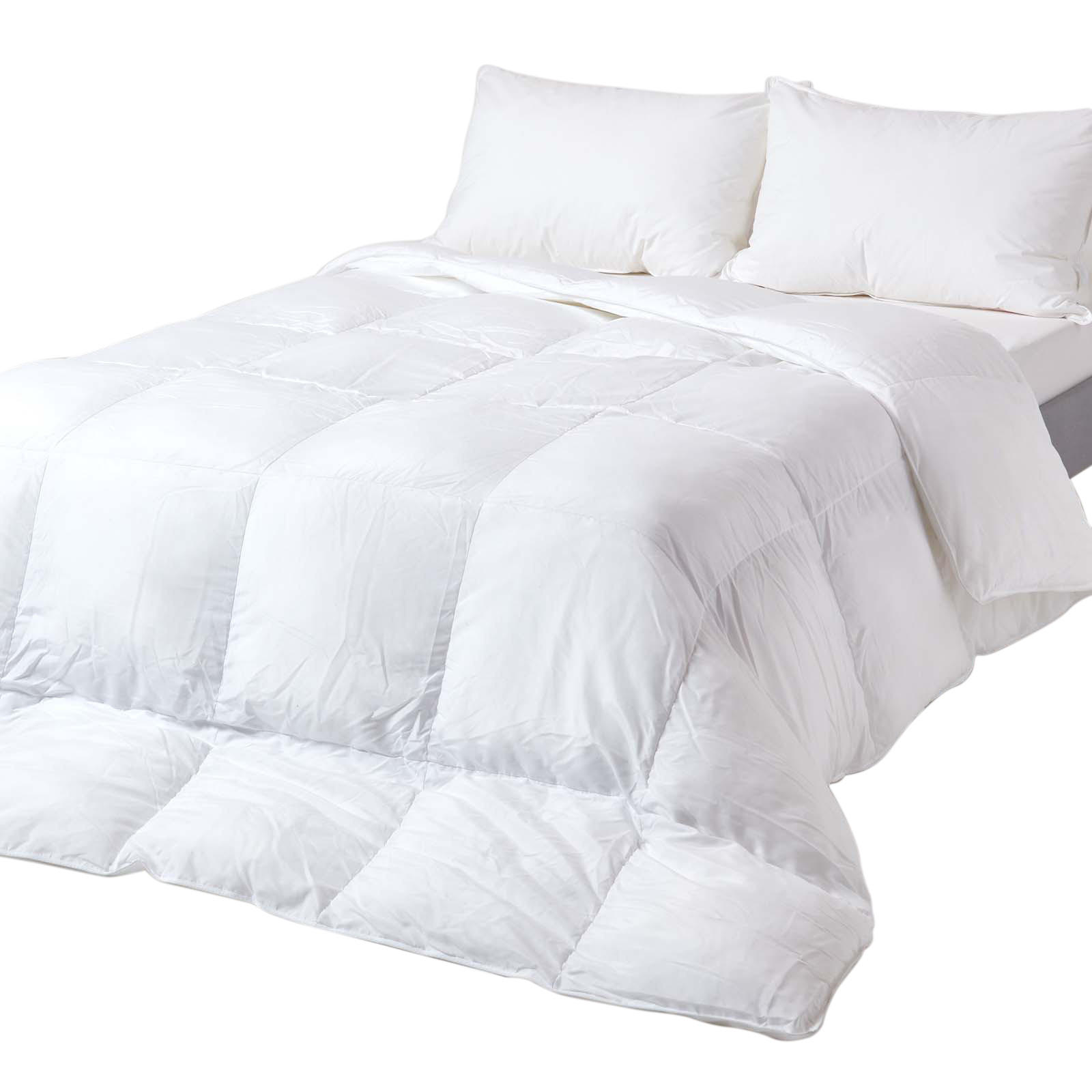 WINTERDECKE 200/200 cm, Super-Mikrofaser - Weiß, Textil (200/200cm) - Homescapes