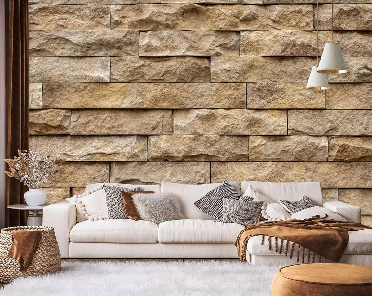VLIESTAPETE Braun 200/140 cm - Braun, Textil (200/1cm) - KUNSTLOFT