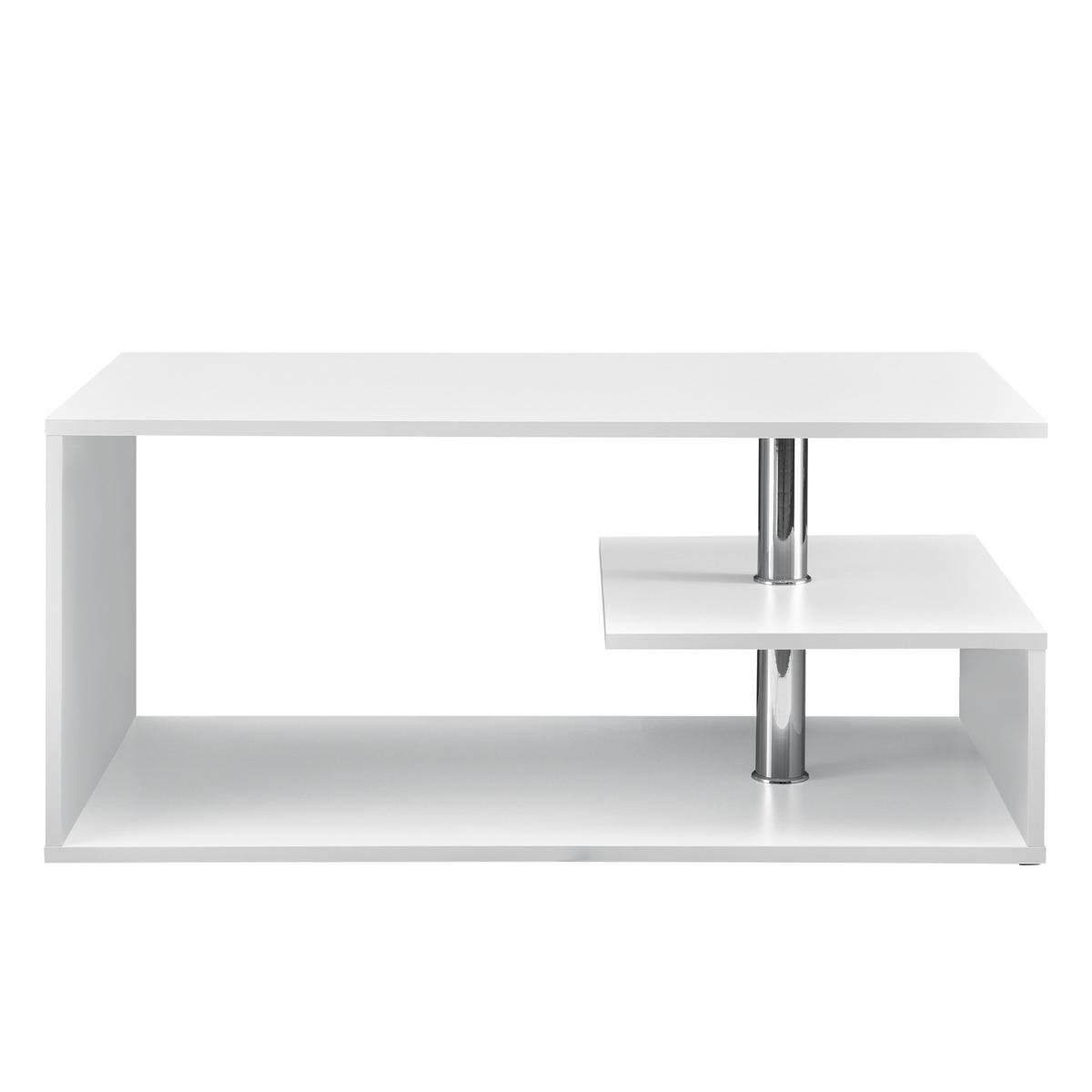 COUCHTISCH Haarlem 50/90/41 - Weiß, Holzwerkstoff (90/50/41cm) - [en.casa]