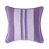 KISSENHÜLLE Morocco Stripe 60/60 cm, 100% Baumwolle - Lila, Textil (60/60cm) - Homescapes