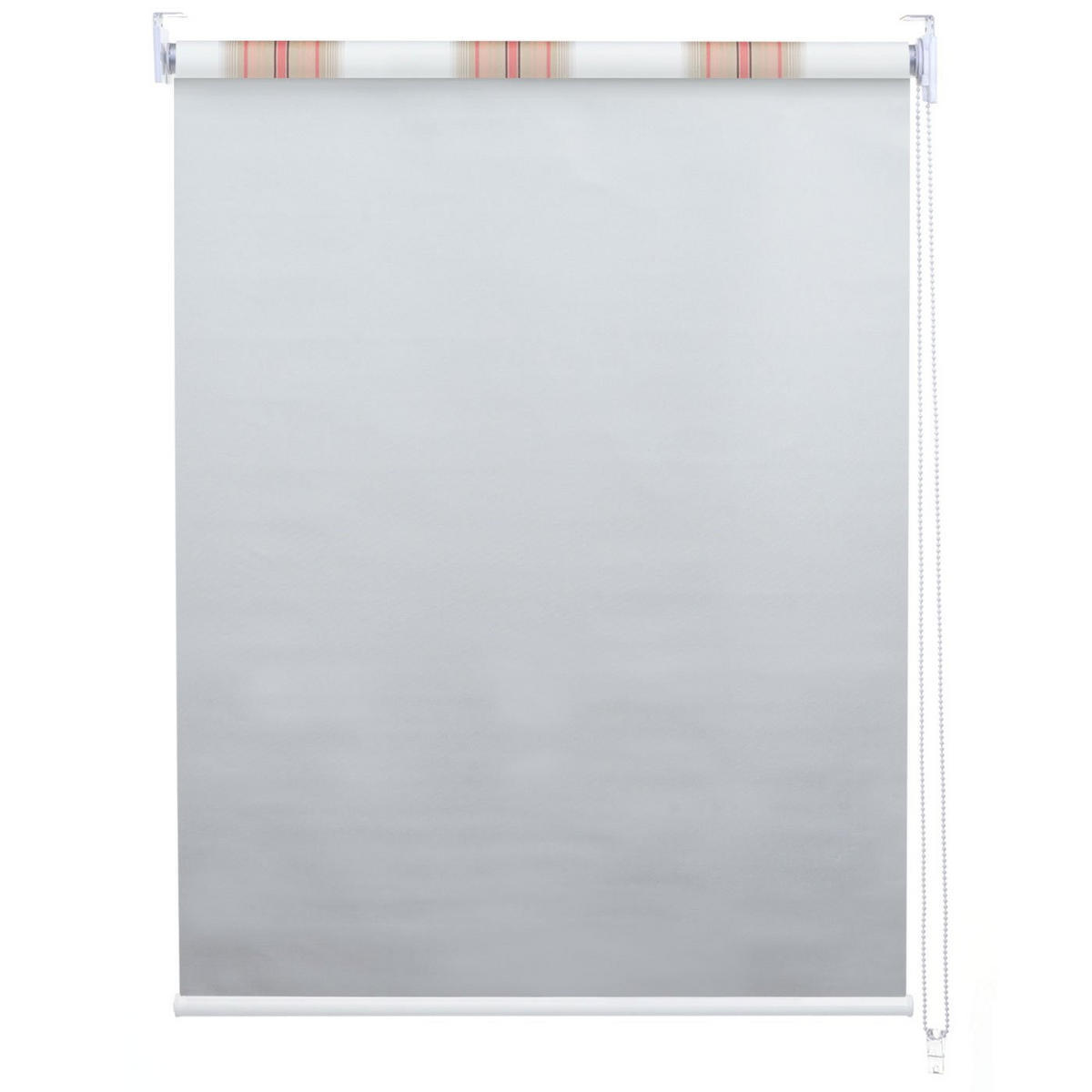 ROLLO BLICKDICHT Weiß, Rot, Beige - Beige/Rot, Textil (40/160/7cm) - MCW