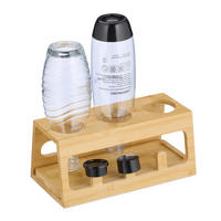 DRŽIAK na fľaše - svetlohnedá, drevo (29/12.5/14cm) - Relaxdays