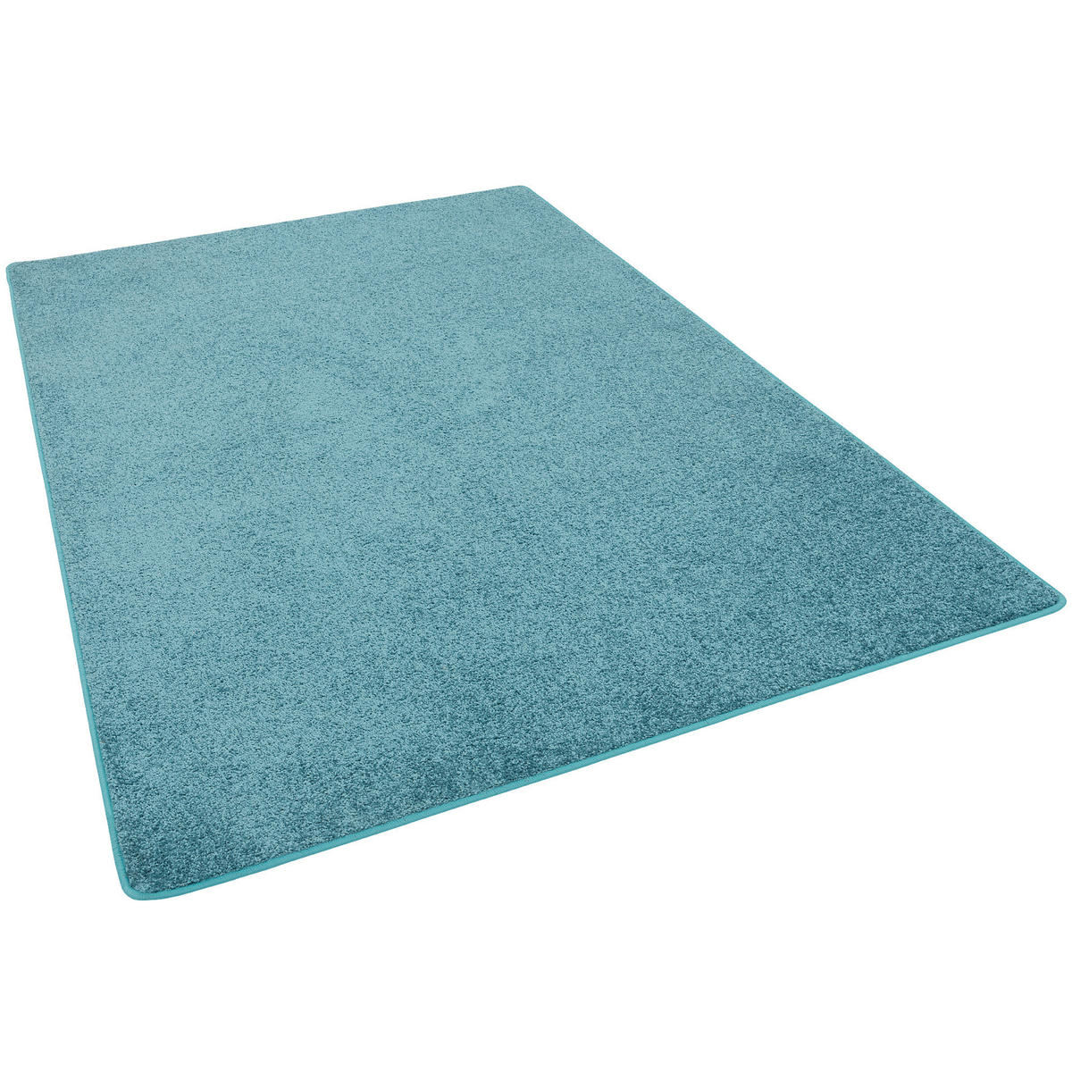HOCHFLOR LANGFLOR TEPPICH COTTAGE - Petrol, Textil (200/200cm) - Snapstyle