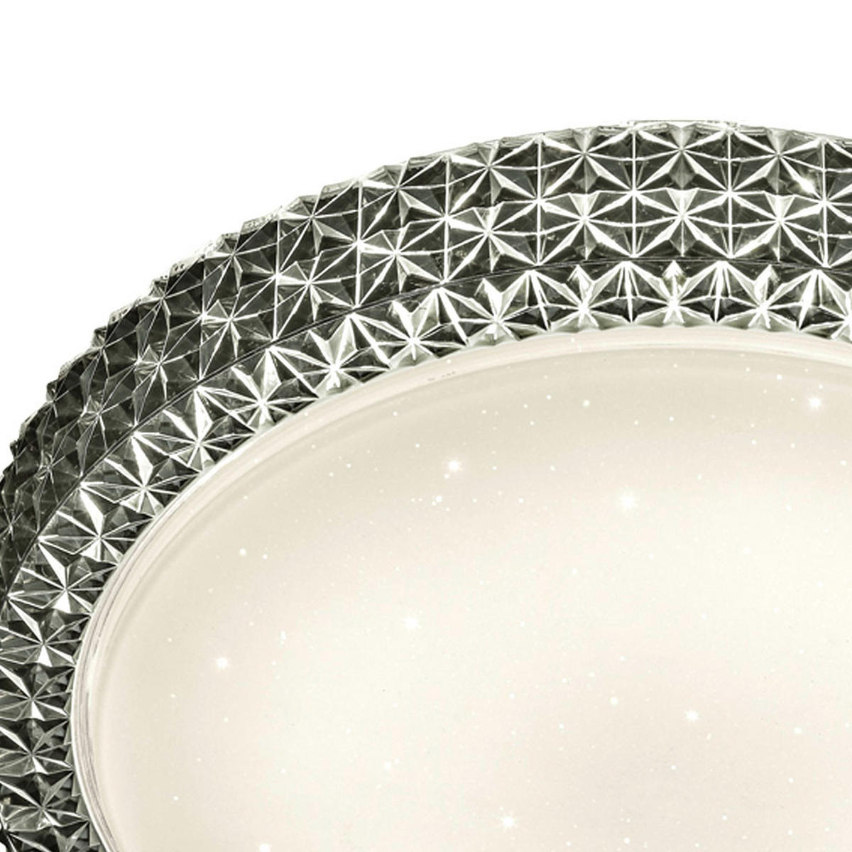 LED DECKENLEUCHTE Metall Acryl Anthrazit - Anthrazit, Metall (40/40/10.5cm)