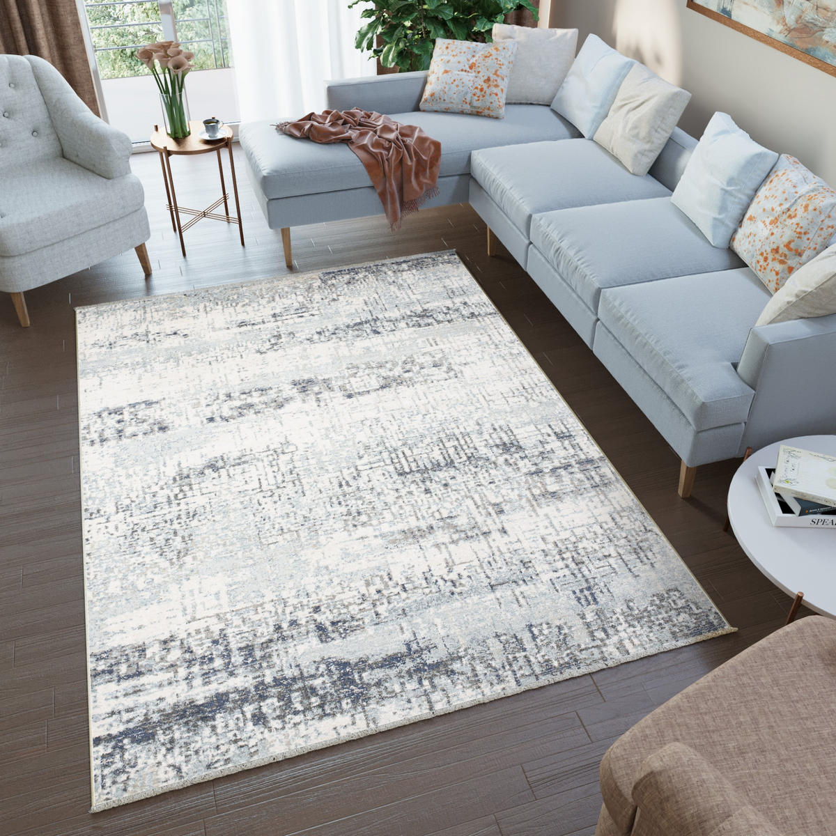 TEPPICH RIVIOLI Beige 120/170 cm - Beige, Textil (120/170cm) - Tapiso