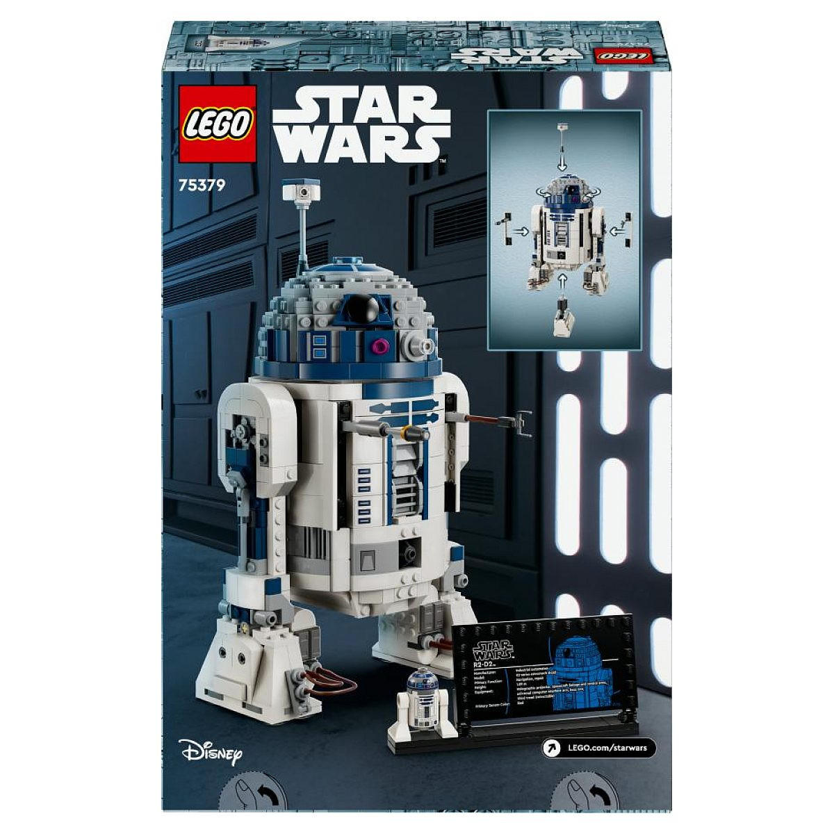 KLEMMBAUSTEINE Star Wars R2-D2 - Beige, Kunststoff (9/38/26cm) - Lego