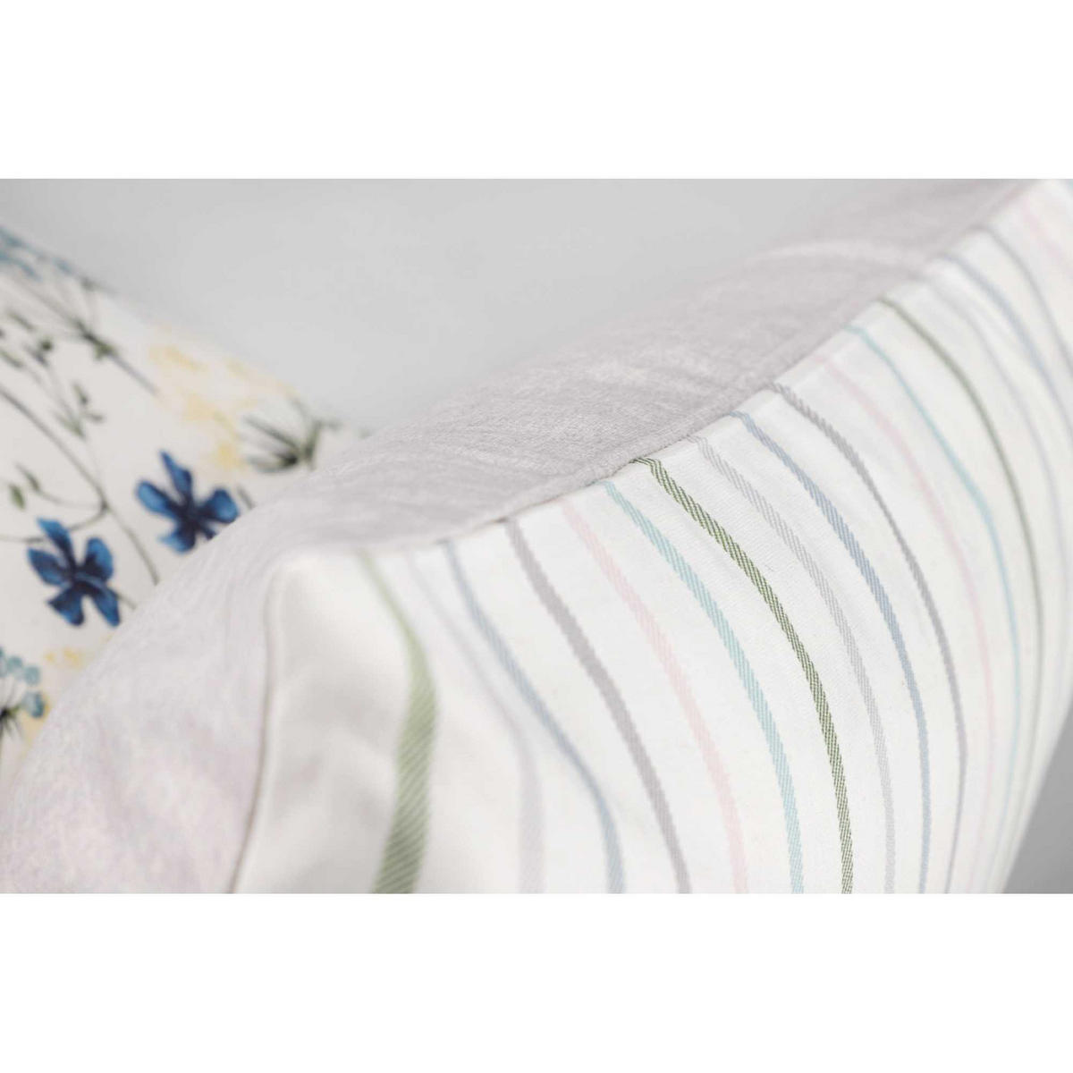 KISSENHÜLLE HAPPY - Multicolor, Textil (38/58cm) - Schöner Wohnen