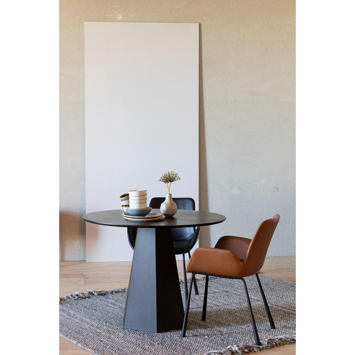 ESSZIMMERSTUHL Brit LL Braun - 2 er Set - Braun, Kunststoff (59/79/62cm) - Zuiver