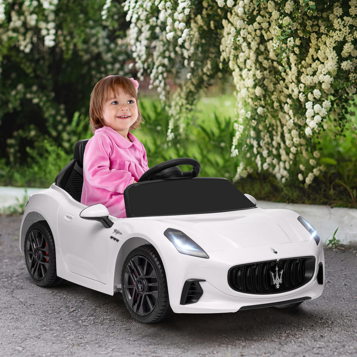 ELEKTRO-KINDERAUTO DE-13099 Fernbedienung Weiß - Weiß, Kunststoff (98/59/43cm) - ComfortXL