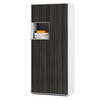 AKTENSCHRANK Amira T10 Avola Anthrazit 180/80/40 cm - Anthrazit, Holzwerkstoff (80/180/40cm) - SIMPLYFURN