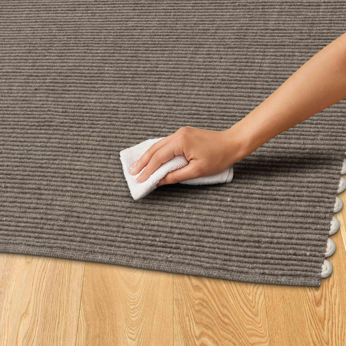 KOBEREC s krátkym vlasom OMIRA - tmavosivá, textil (120/170cm) - Schöner Wohnen