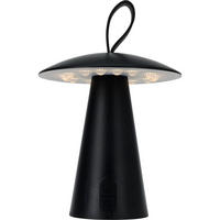 TISCHLAMPE Metall15/17 cm - Schwarz, Kunststoff (16/16/19.5cm) - Mondex