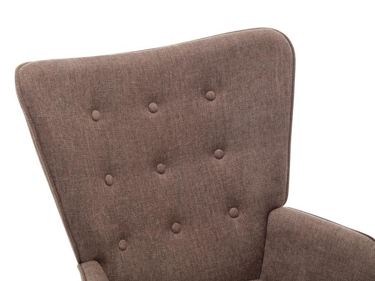 SESSEL - Stoff - Taupe - VATELY - Braun, Textil (78/95.5/69cm) - Vente-Unique