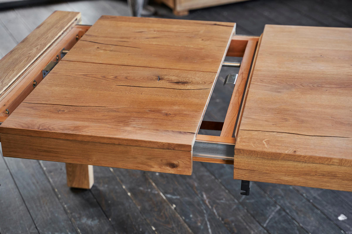 ESSTISCH LIAN Holz - Naturfarben/Braun, Holz (200/100/76cm) - KAWOLA