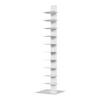 BÜCHERREGAL Eksjö - Weiß, Metall (39/150/39cm) - [en.casa]
