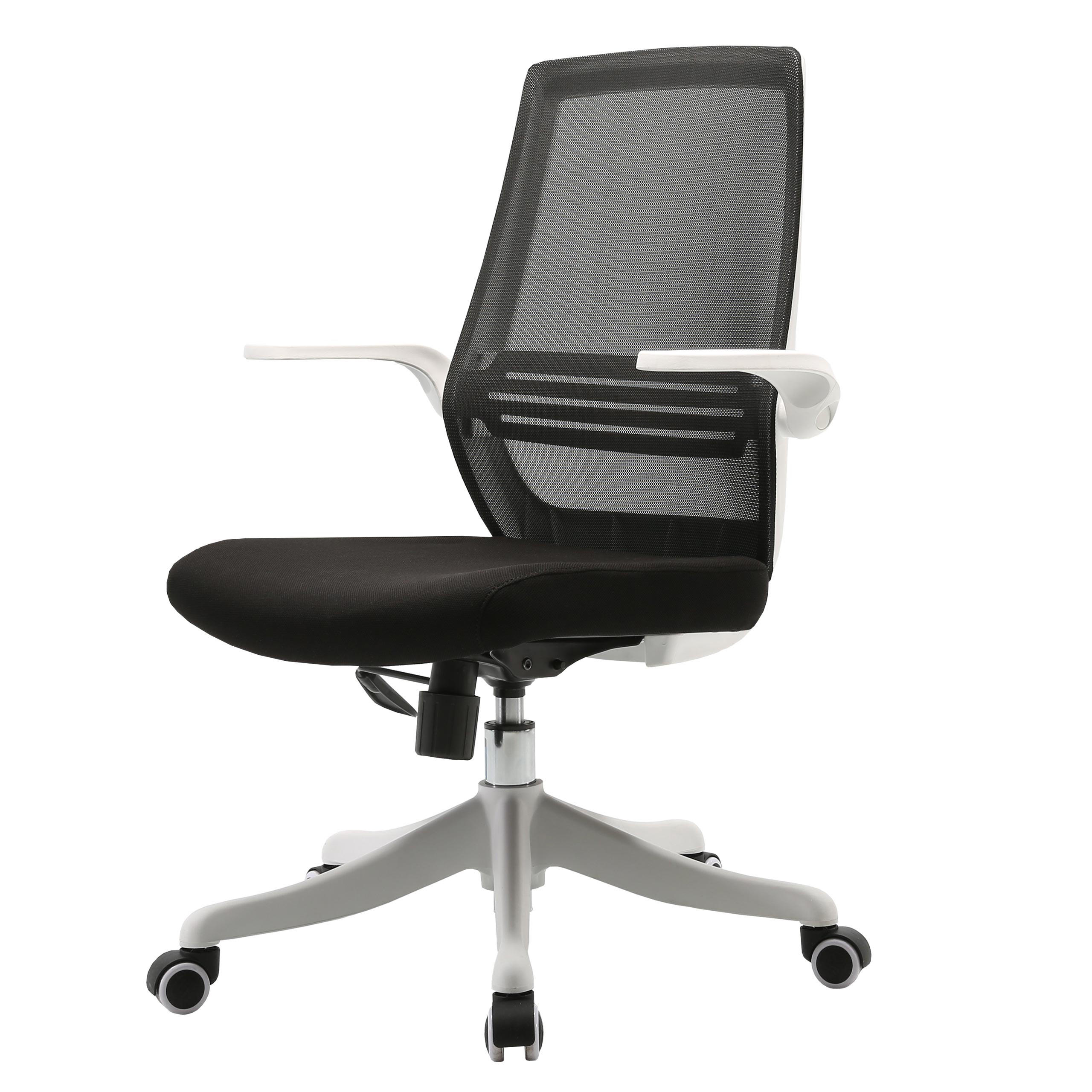 BÜROSTUHL Schwarz - Schwarz, Textil (63/99/46cm) - SIHOO