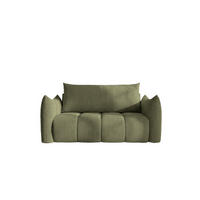 SOFA 2er-sitzer Ontario Mit Liegefunktion - Olivgrün, Holzwerkstoff/Textil (162/86/101cm) - Fun Möbel