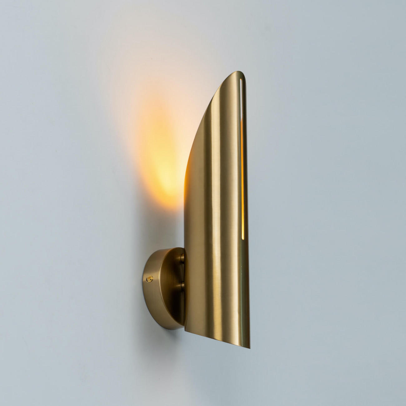 Thumbnail - Kosilum Wandleuchte, Gold, Metall, E27, 8x35x11.5 cm, Lampen & Leuchten, Innenbeleuchtung, Wandleuchten