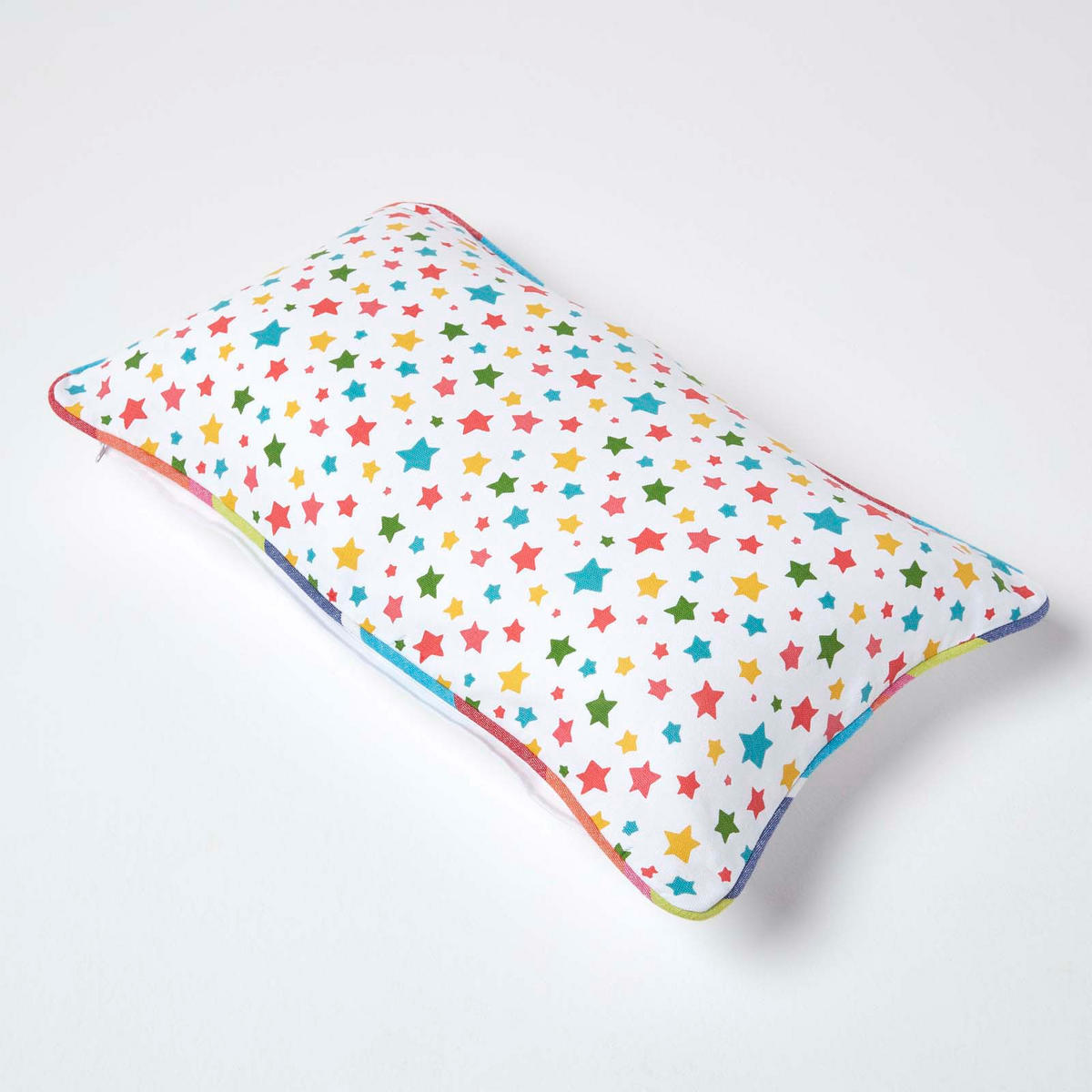 KISSENHÜLLE Bunte Sterne 30/50 cm, 100% Baumwolle - Multicolor, Textil (30/50cm) - Homescapes