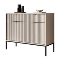 KOMMODE CORTADO KSZ104 MIT SCHUBLADEN KASCHMIR - Beige, Holzwerkstoff (104/83/39cm) - Lookway