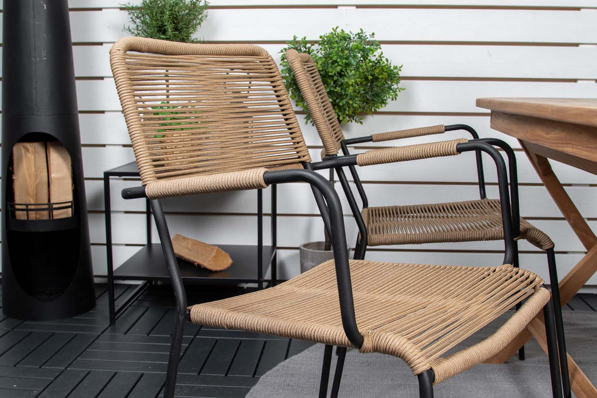 GARTENSET braun - Braun, Holzwerkstoff - ebuy24
