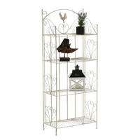 STANDREGAL Mya antik-creme - Naturfarben, Metall (61.5/153/33cm) - TPFGarden