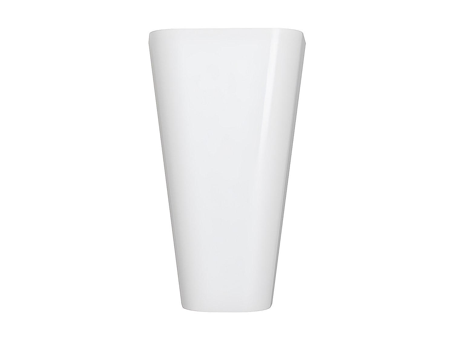 FREISTEHENDES Waschbecken - 52 cm x 39 cm - Stein - Weiß TILICHO - Weiß, Stein (52/82.5/39cm) - Vente-Unique