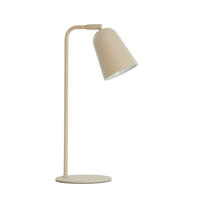TISCHLAMPE Salomo Braun Ø26,5/47 cm - Braun, Metall (26.5/16/47cm) - Light & Living