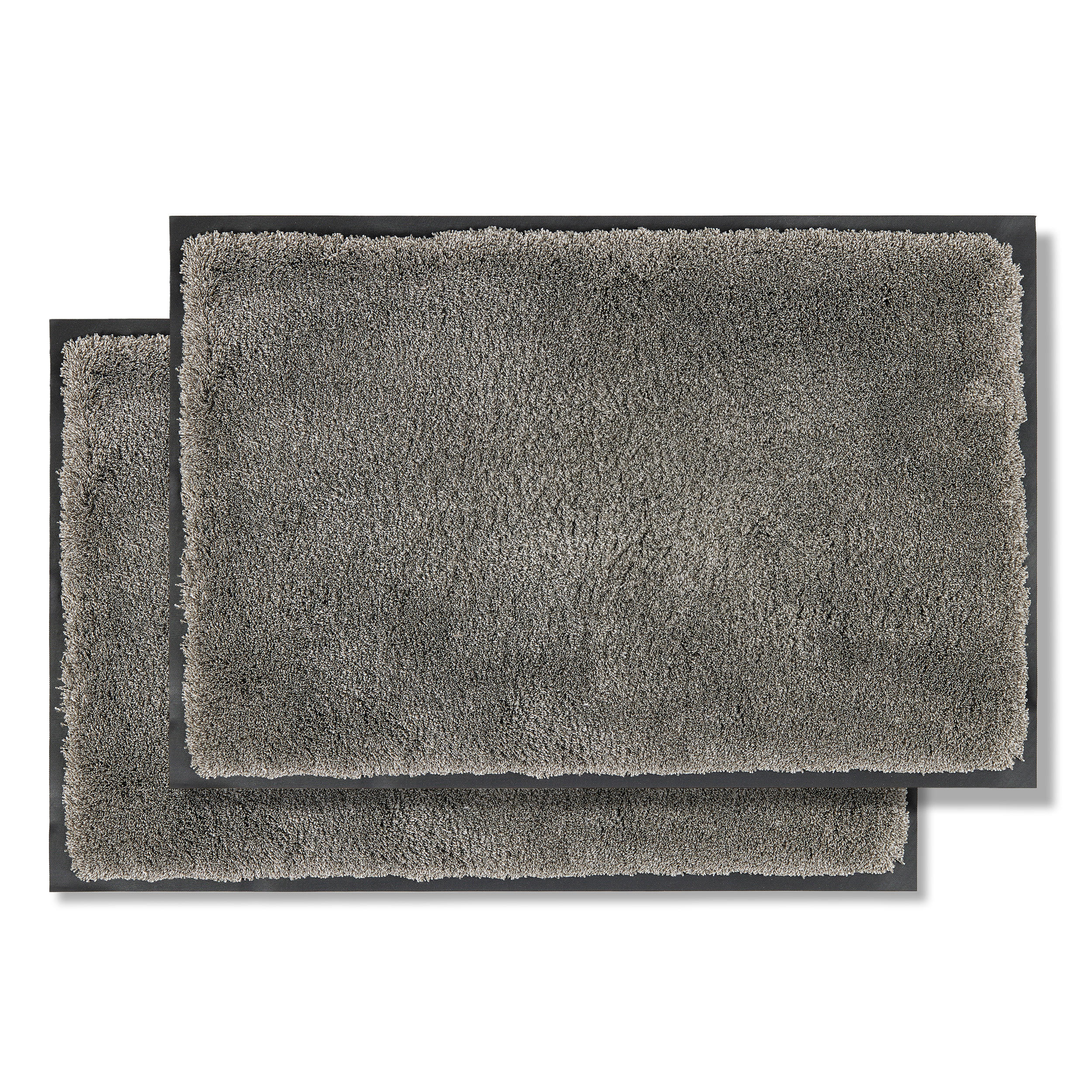 FUSSMATTE FÜR INNEN LAVA 2ER SET - Grau, Textil (80/120cm) - Astra