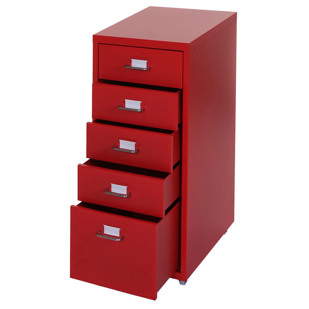 ROLLCONTAINER Rot - Rot, Metall (28/69/41cm) - MCW