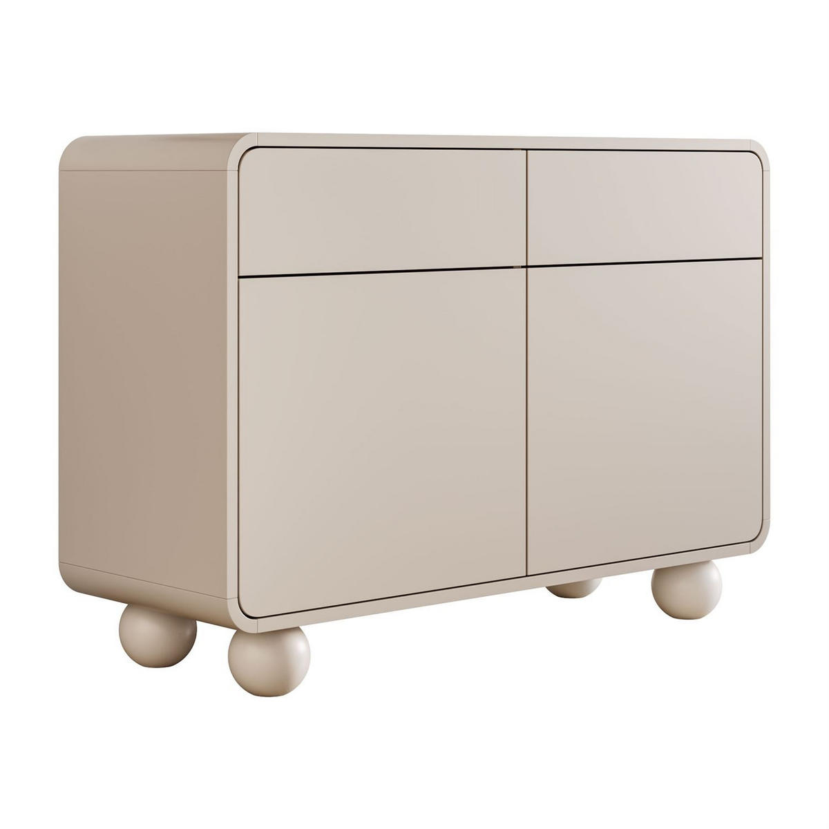 KOMMODE OLIVIO KSZ108 Kaschmir - Kaschmir, Holzwerkstoff (108/75/39cm) - Lookway