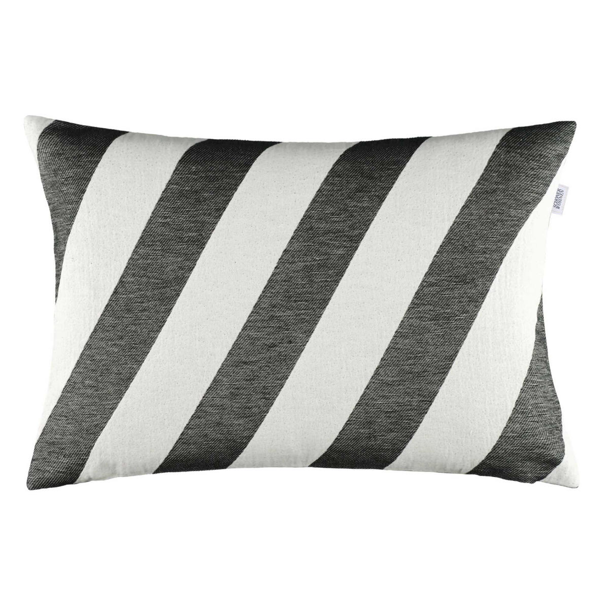 KISSENHÜLLE JUNCTION - Grau, Textil (58/38cm) - Schöner Wohnen