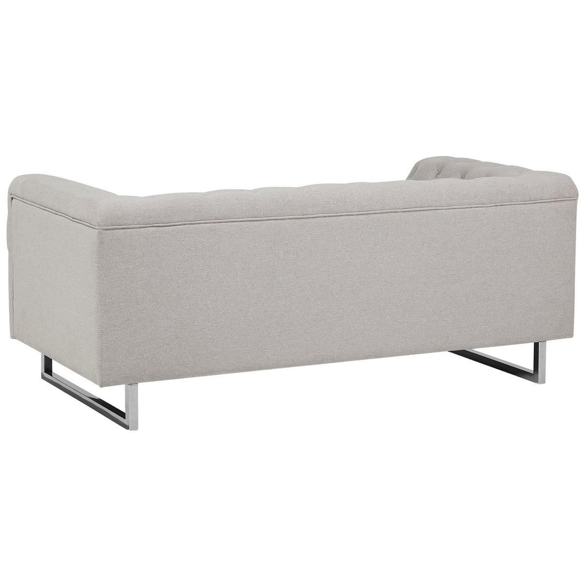 2-SITZER-SOFA Polyester Beige Vissland - Beige, Textil (172/71/87cm) - Beliani