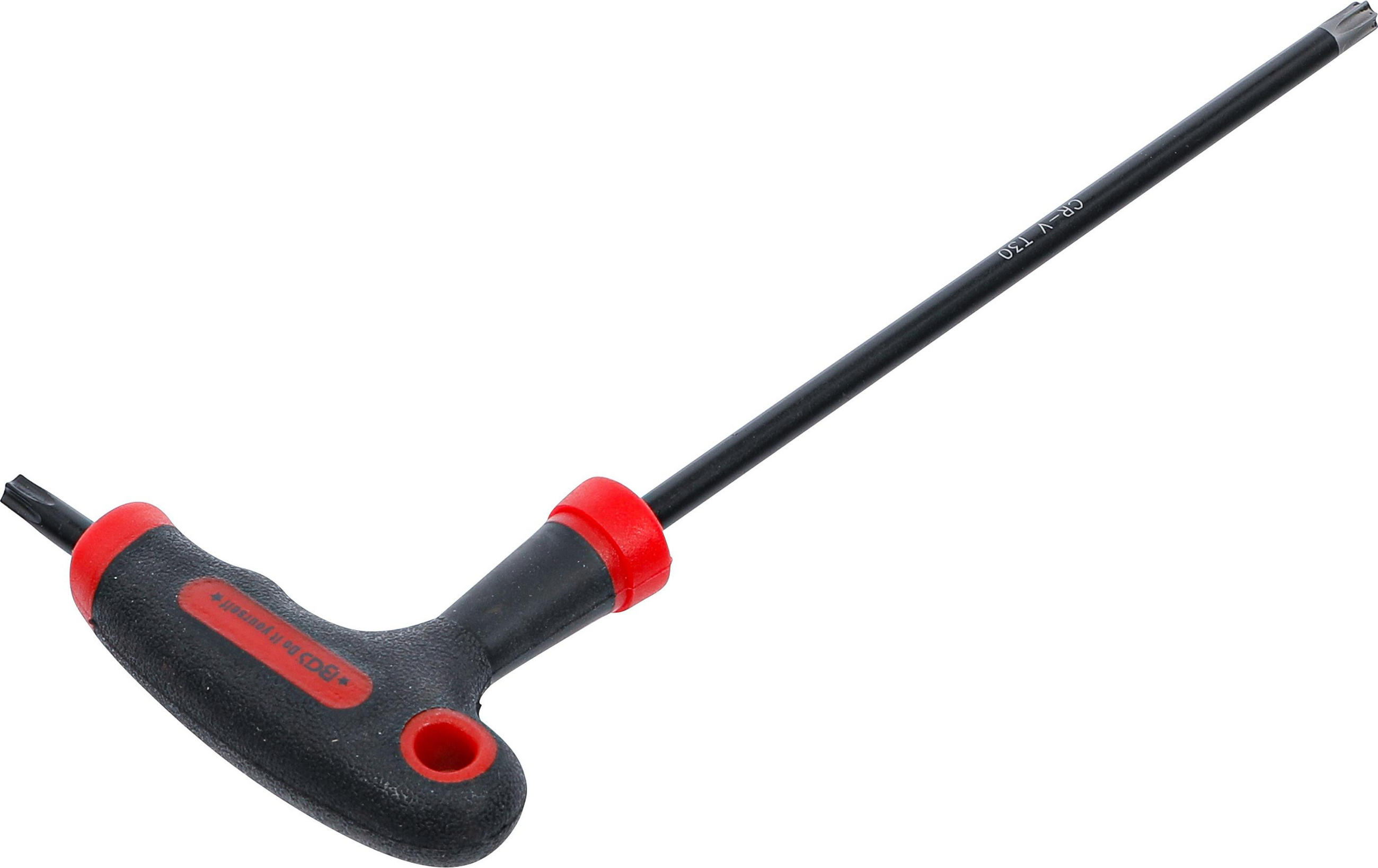 SCHRAUBENDREHER MIT T-GRIFF UND SEITLICHER KLINGE | T-PROFIL (FÜR - Multicolor, Kunststoff/Metall (1/1cm) - BGS technic