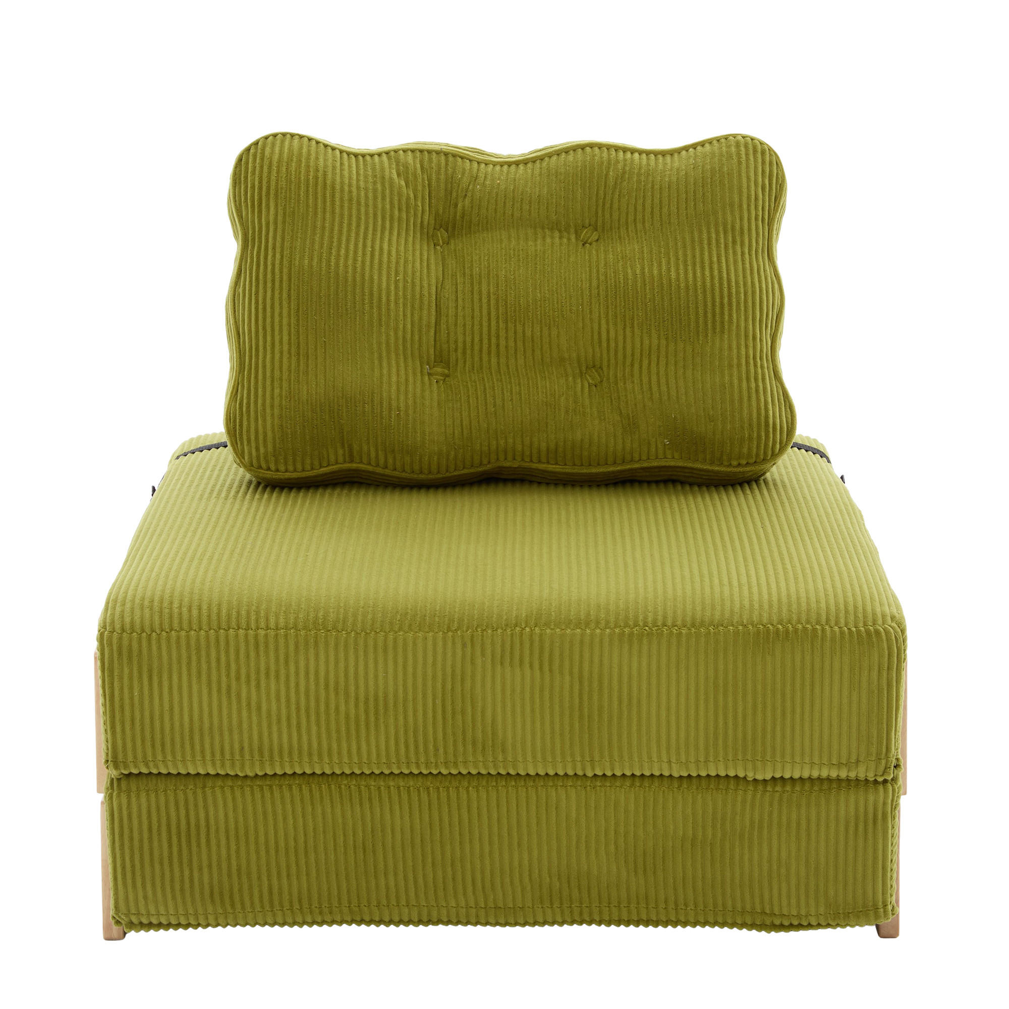 ComfortXL Schlafsessel Olivgrün 90x84x86 cm