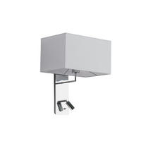 WANDLEUCHTE Alva, Weiß, 43cm - Weiß, Metall (35/43/26cm) - KOSILUM