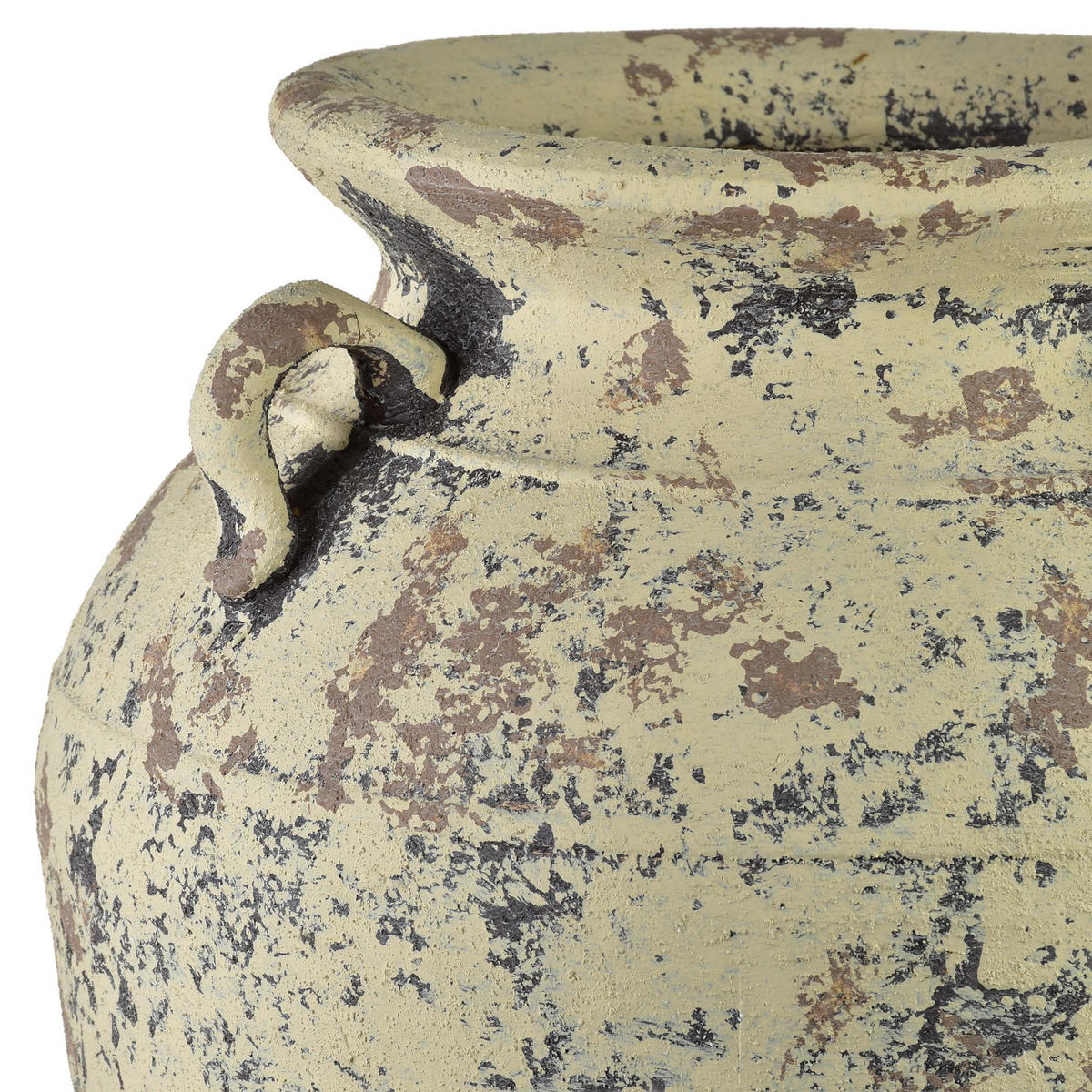VASE EVRO Beige-Grau Keramik - Beige, Keramik (60cm) - Mondex