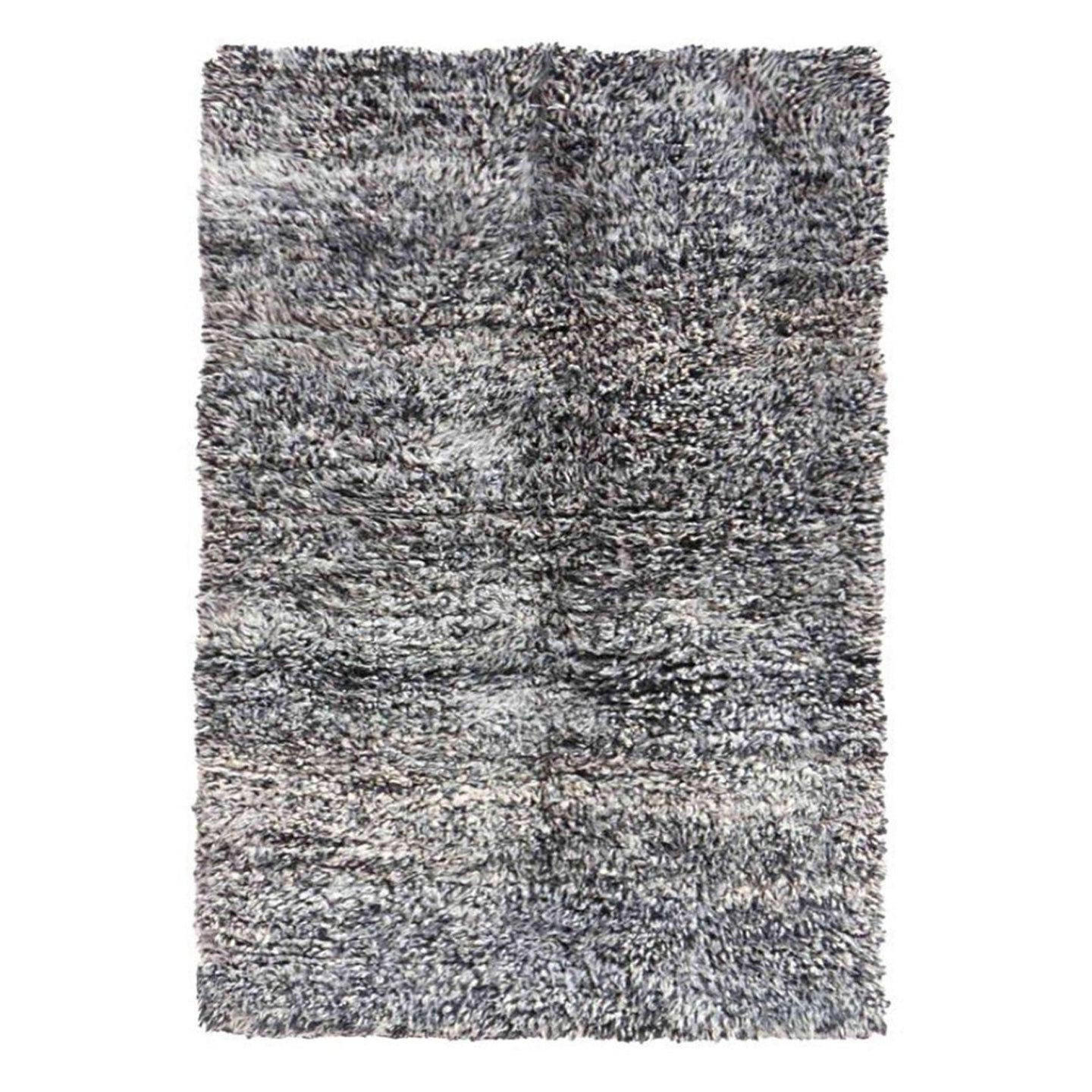 BERBERTEPPICH aus Marokko aus reiner Wolle 200x 300 cm - Grau, Naturmaterialien (200/300cm) - AFK Living