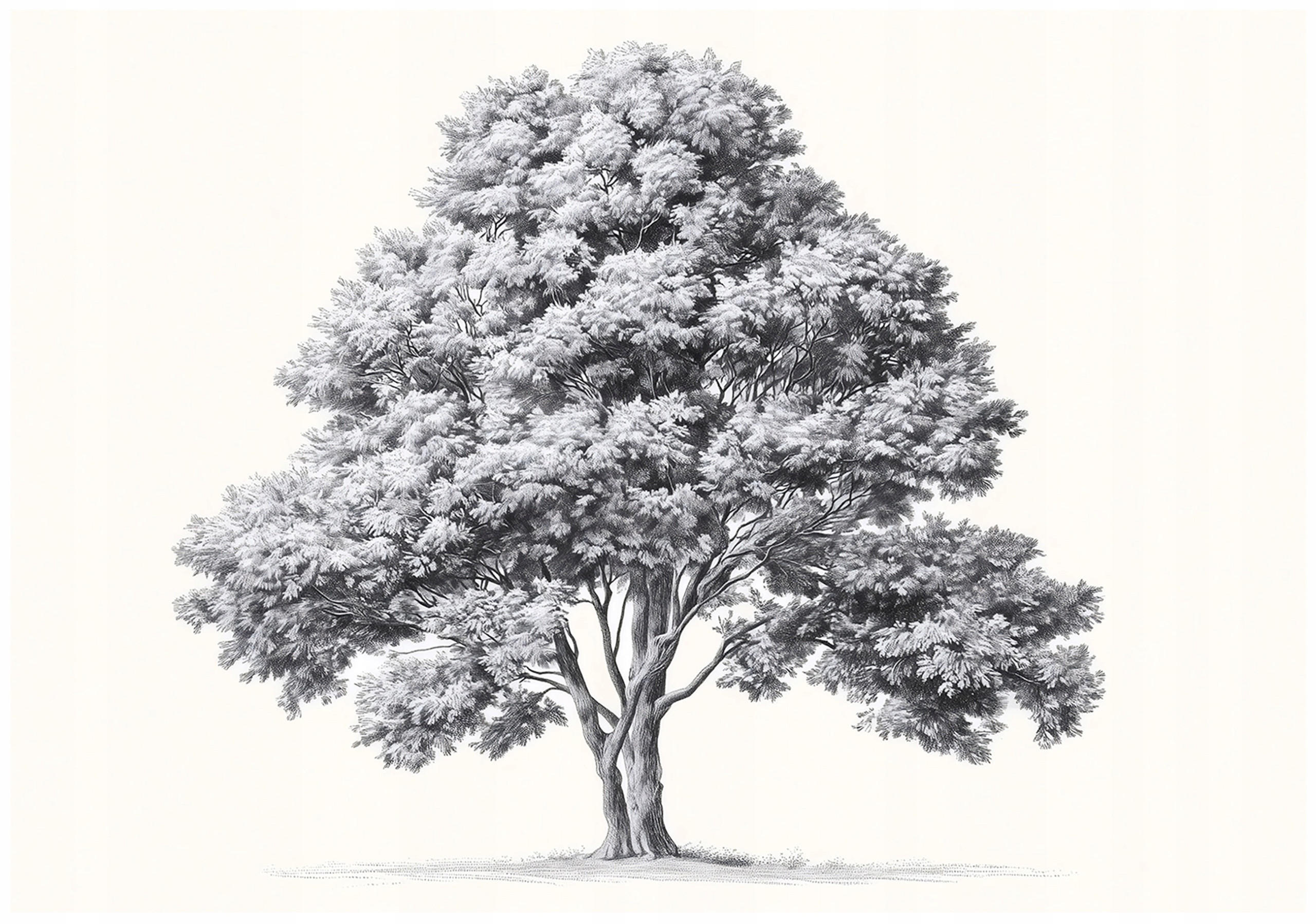 Wallarena FOTOTAPETA s abstraktními stromy šedá 200x140 cm
