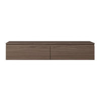 TV-LOWBOARD Bemmi Walnuss Wisconsin 150 cm - Dunkelbraun, Holzwerkstoff (150/28.4/31.8cm) - Selsey