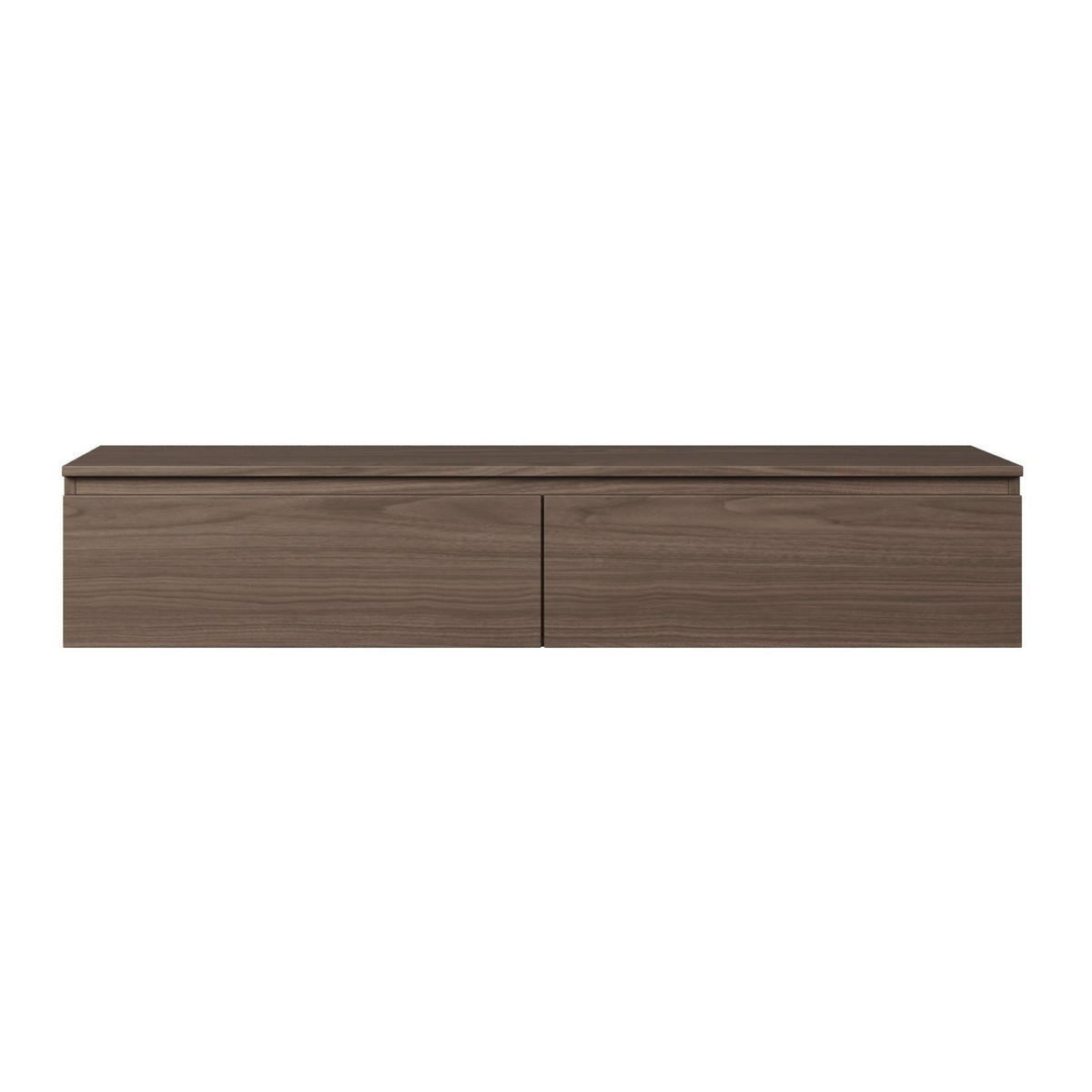 TV-LOWBOARD Bemmi Walnuss Wisconsin 150 cm - Dunkelbraun, Holzwerkstoff (150/28.4/31.8cm) - Selsey