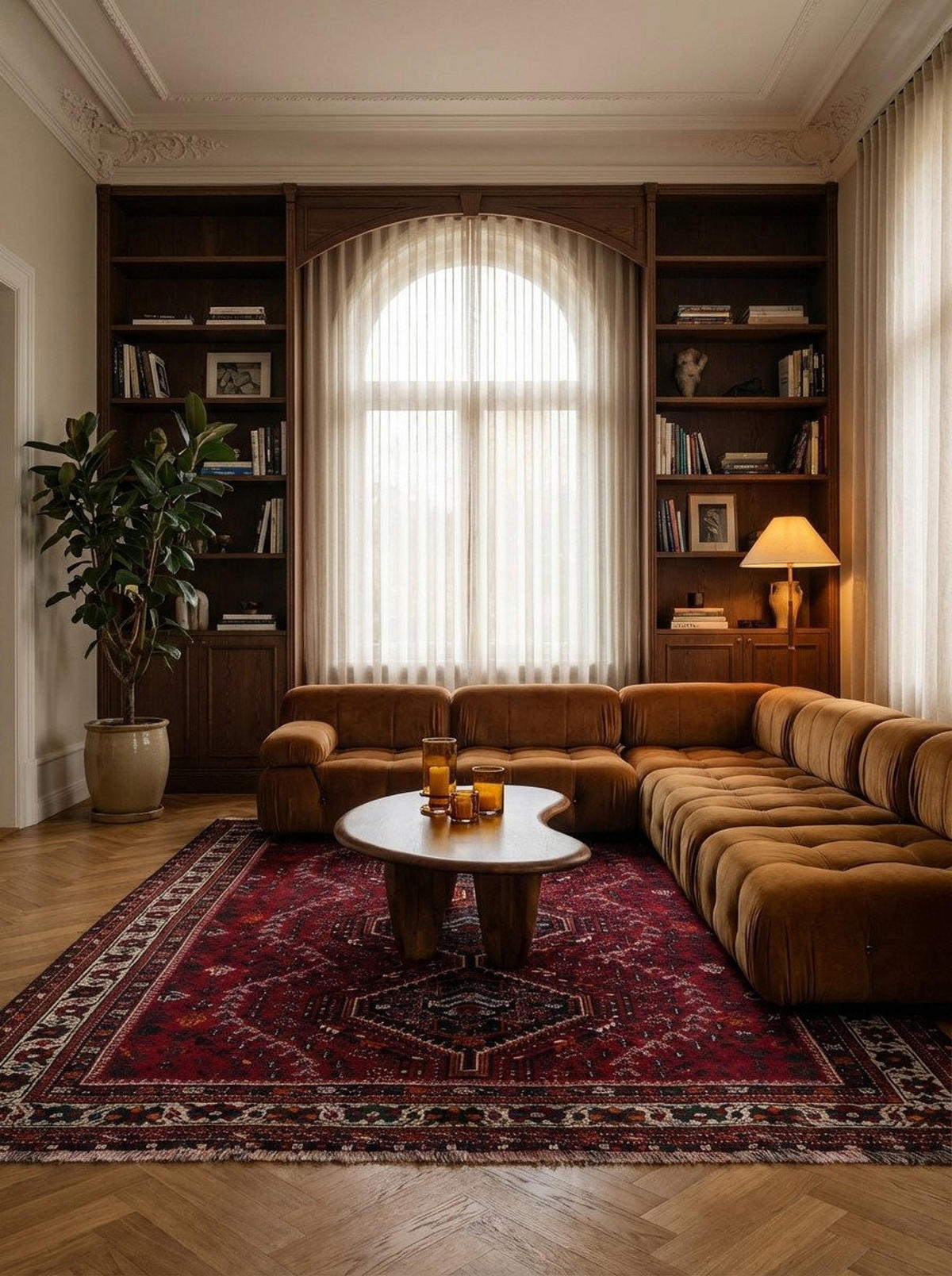 TEPPICH Gashgai Rot 203/164 cm Schurwolle - Rot, Textil (164/203cm) - Looma