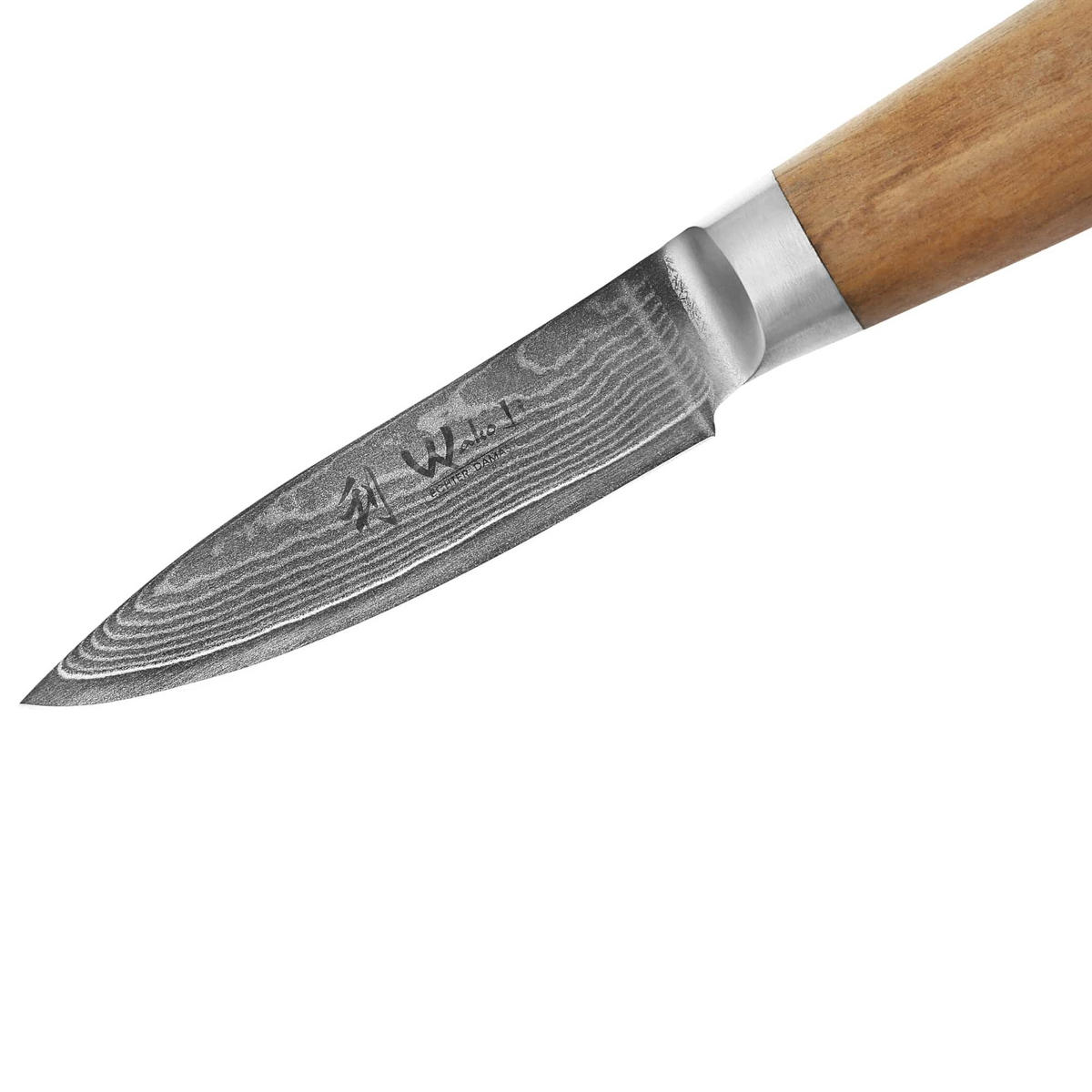 OFFICEMESSER 8,5 cm - Braun, Holz/Metall (20cm) - Wakoli