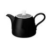 KANNE Life Fashion Glamorous Black 1,40 l - Schwarz, Keramik (1.4L) - Seltmann Weiden