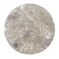 TEPPICH Space Trip Cities 240/240 cm - Grau, Textil (240/240cm) - Louis De Poortere