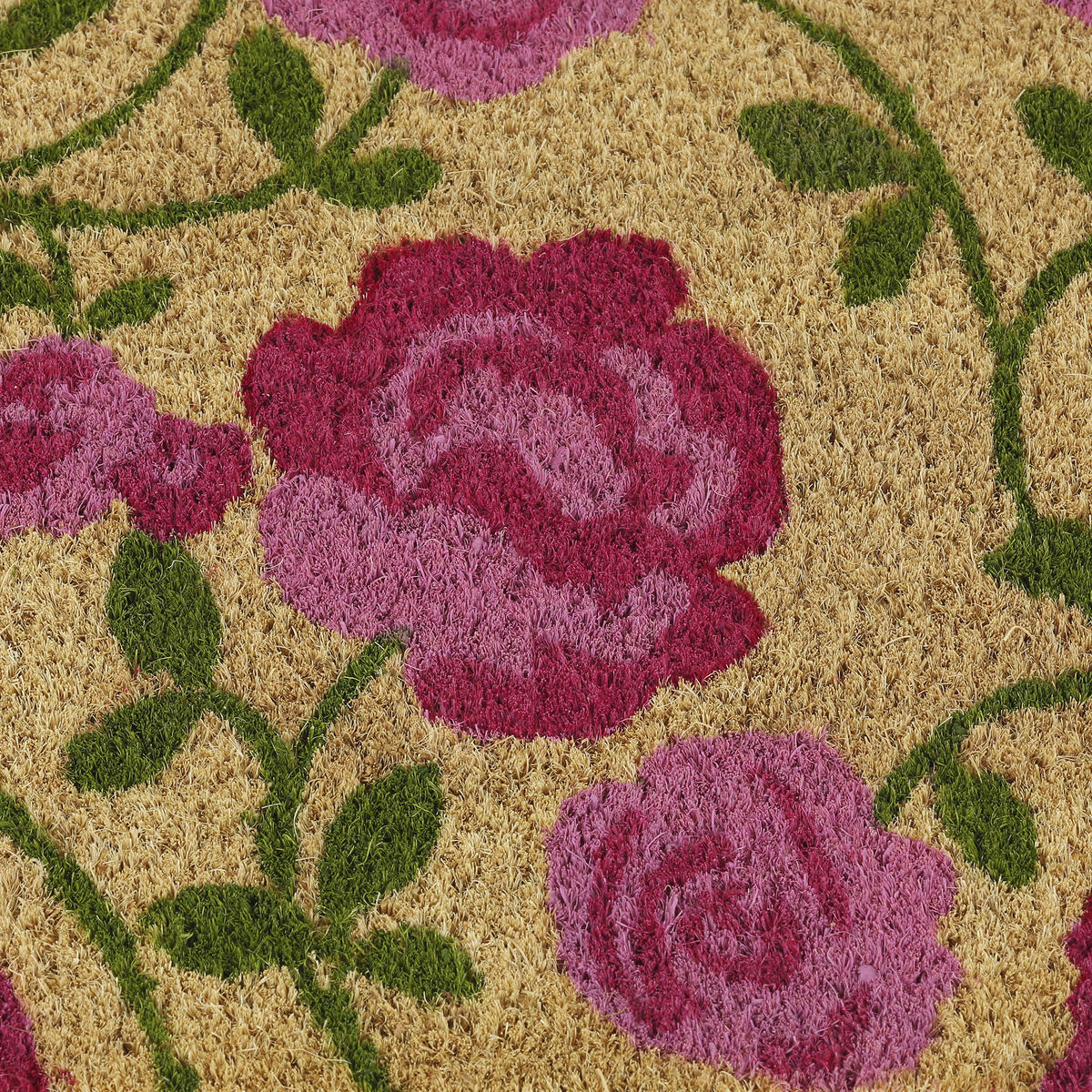 FUSSMATTE - Multicolor, Kunststoff/Textil (60/40cm) - Relaxdays