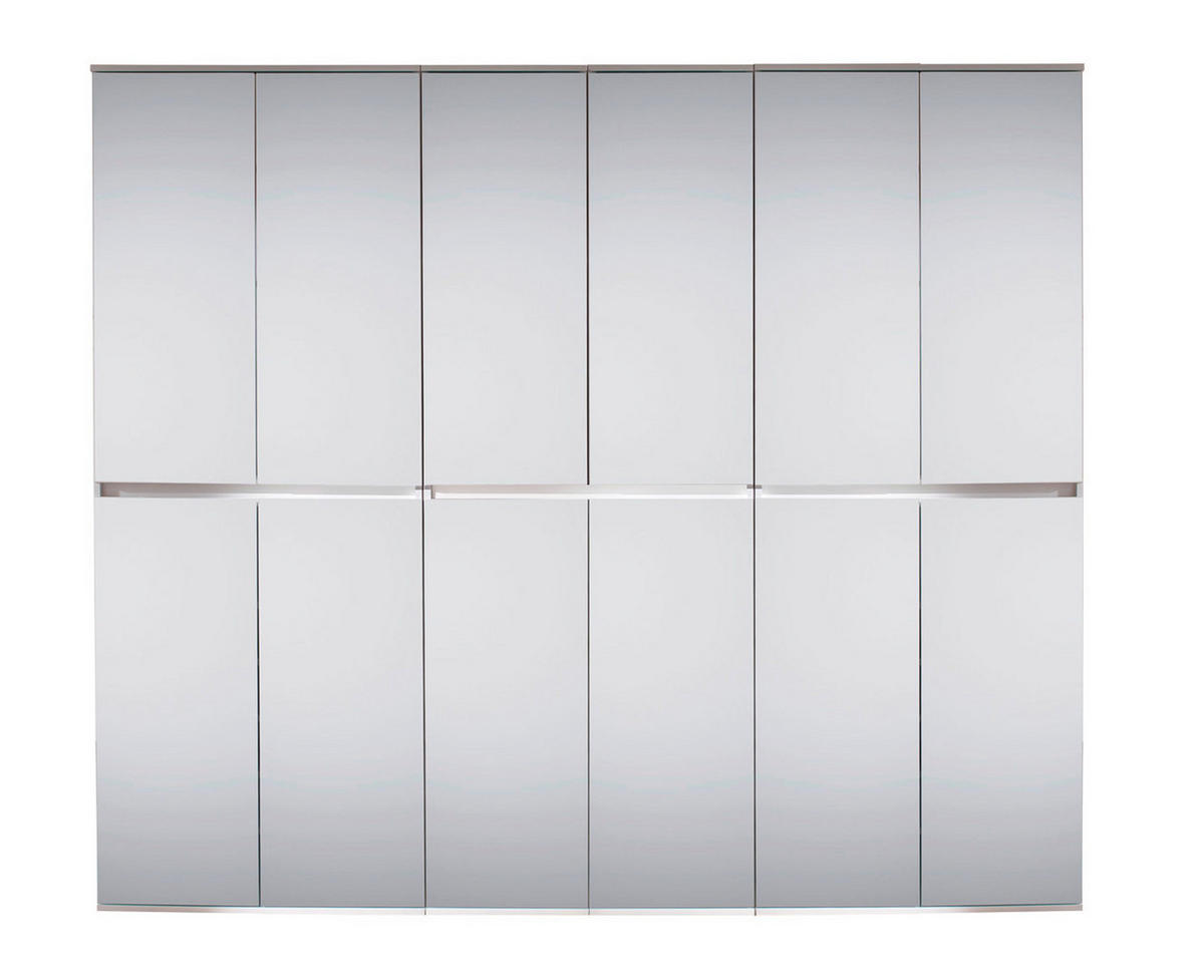 KLEIDERSCHRANK weiß - Weiß, Holzwerkstoff (222/191/34cm) - ebuy24